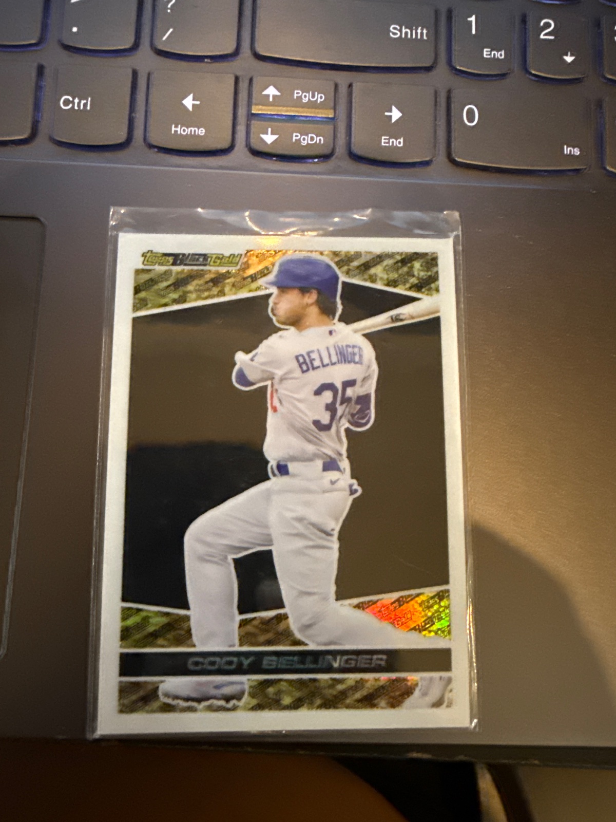 2021 Topps Black Gold Cody Bellinger