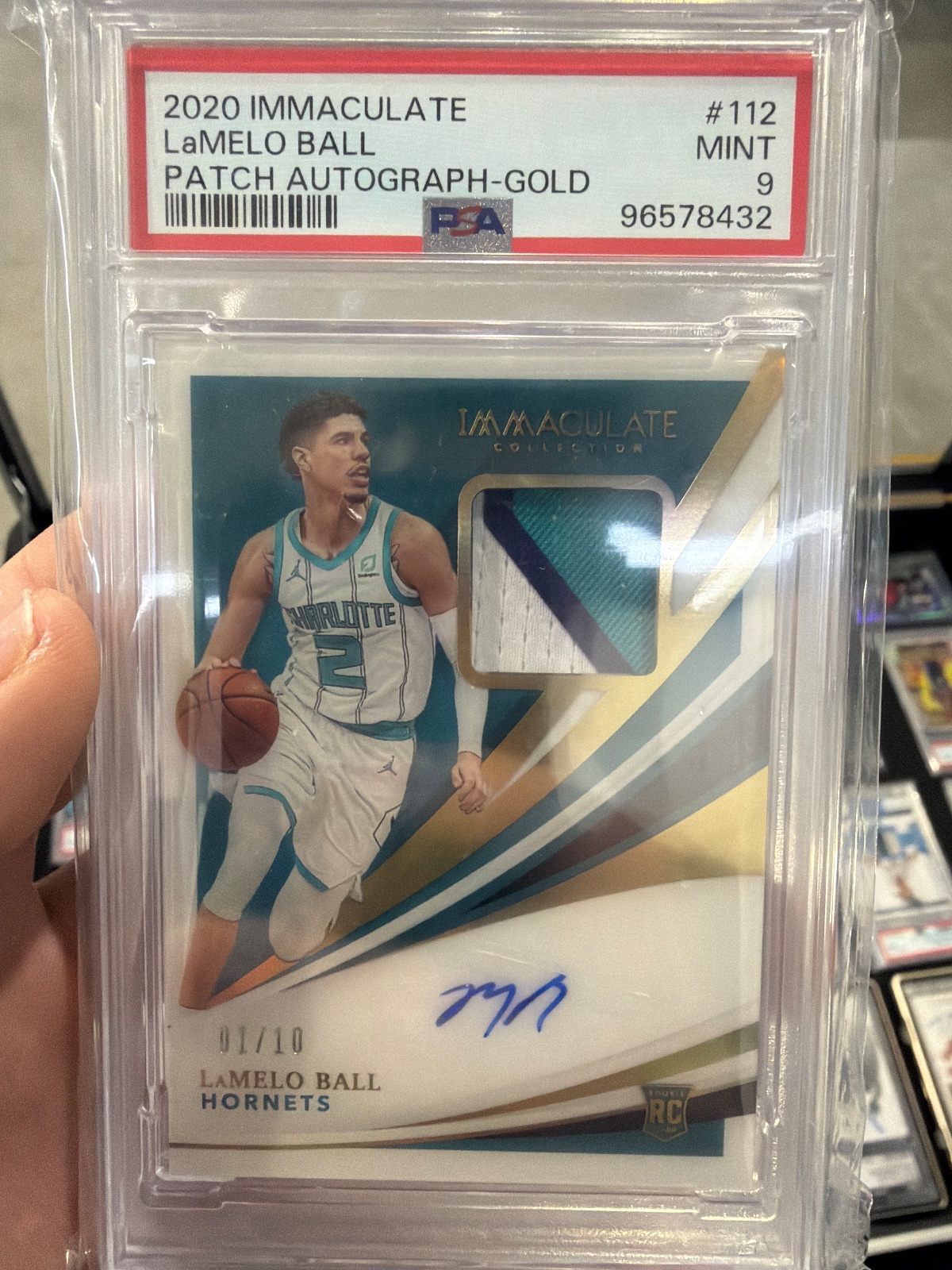 2020 Panini Immaculate Collection LaMelo Ball